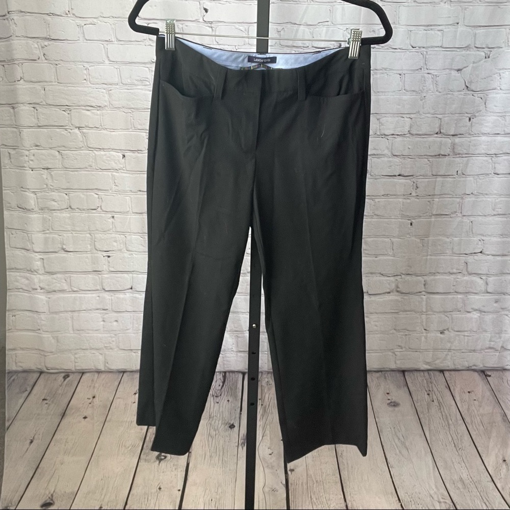 Lands End Fit 2 Black Pants Size 6P